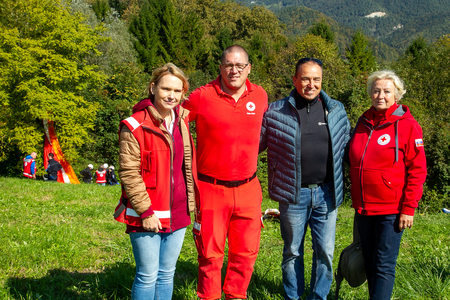 Milena Senica Verbic, Zeljko Malic, Ervin Curlic in Ana Zerjal